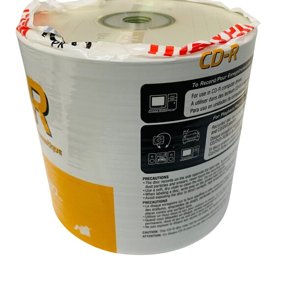 Maxell CD-R 48x 700MB 80-Min 100-Disc Spindle For Computer Use - Picture 2 of 7